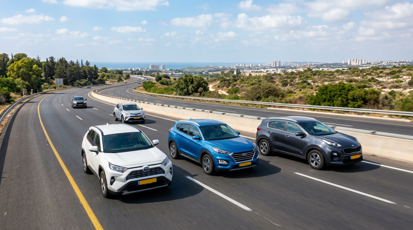 השוואת רכבי SUV קומפקטיים: הדגמים המובילים בישראל