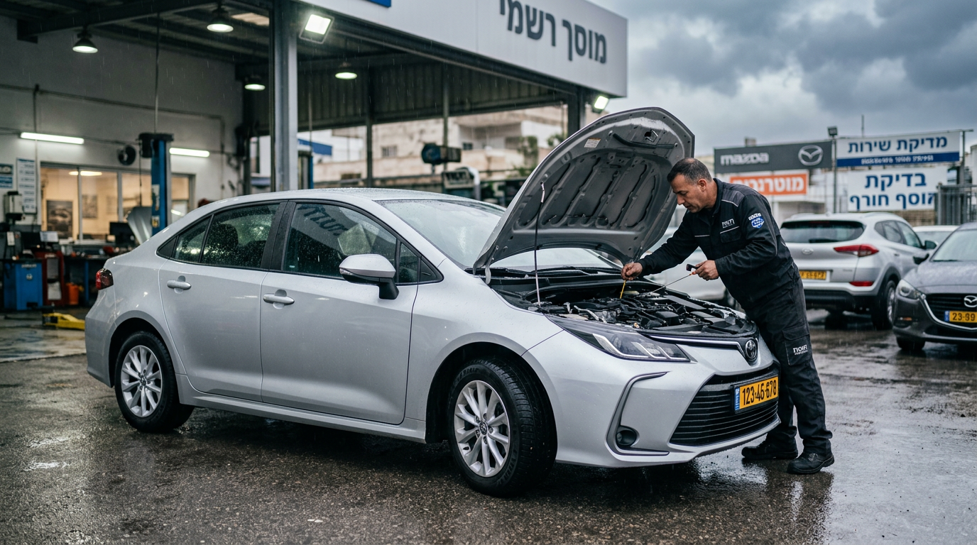 בדיקת חורף לרכב: טיפים חיוניים שישמרו עליכם בטוחים על הכביש