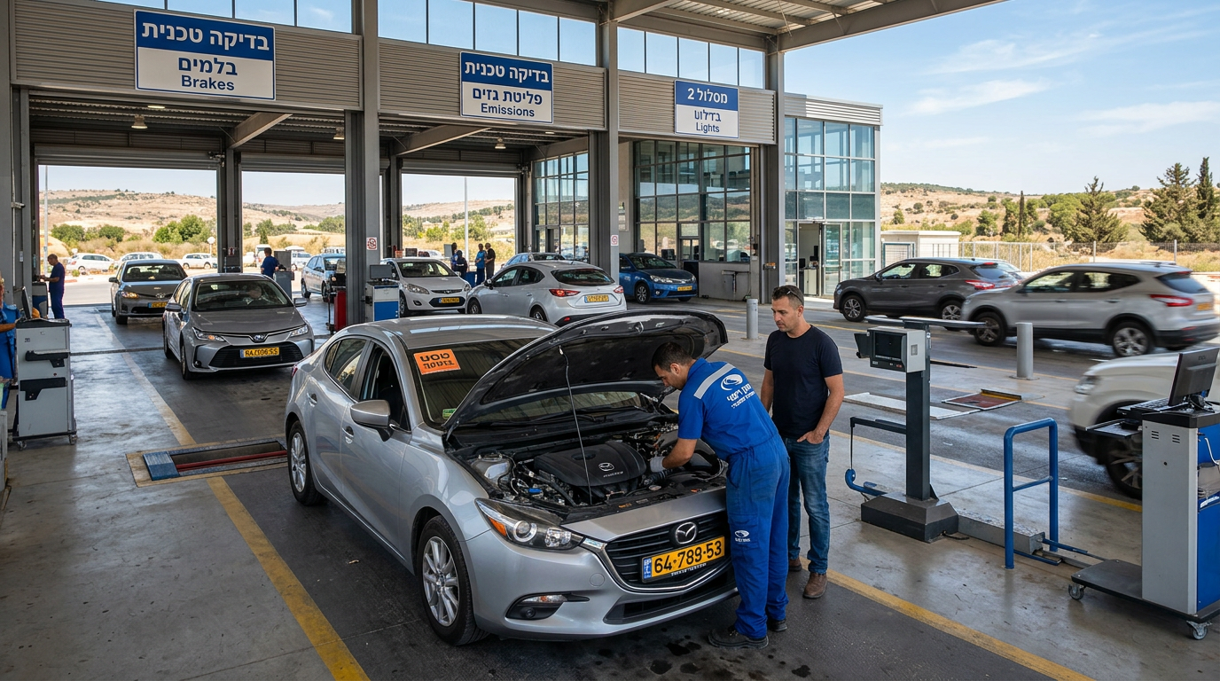 הכנה לטסט לרכב: טיפים חיוניים שיעזרו לכם לעבור בקלות ובבטחה