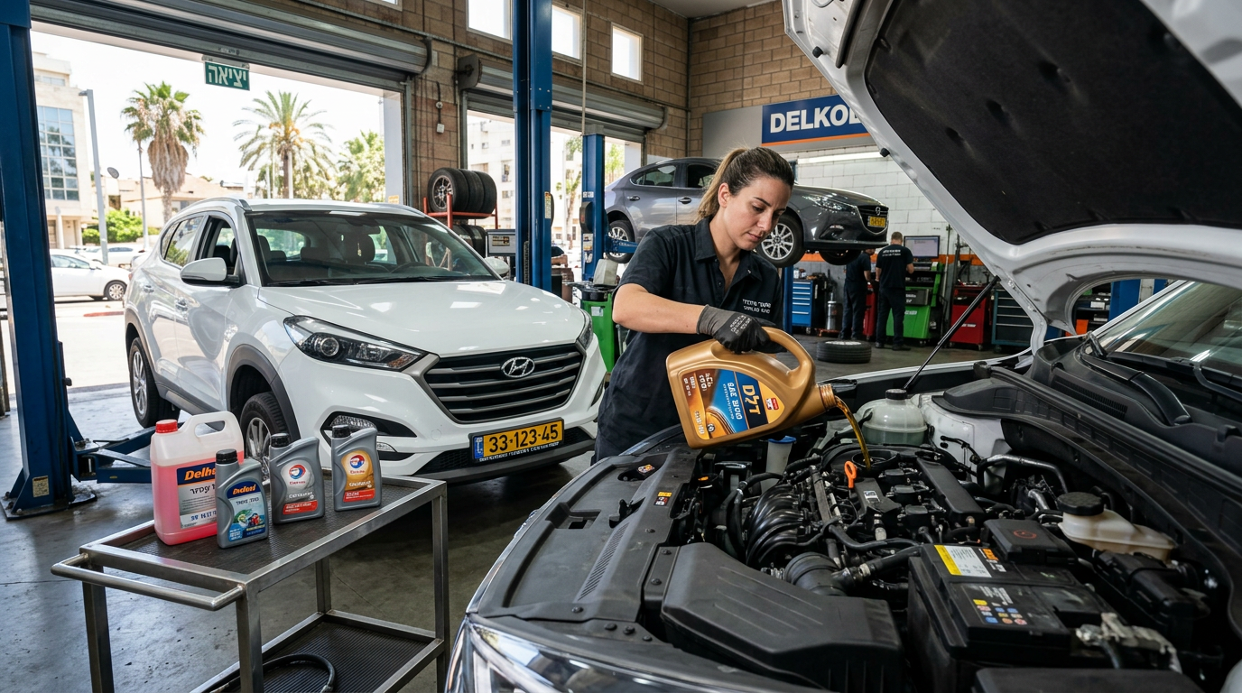 שמנים ונוזלים ברכב: המדריך המלא לתחזוקה נכונה וחיי מנוע ארוכים