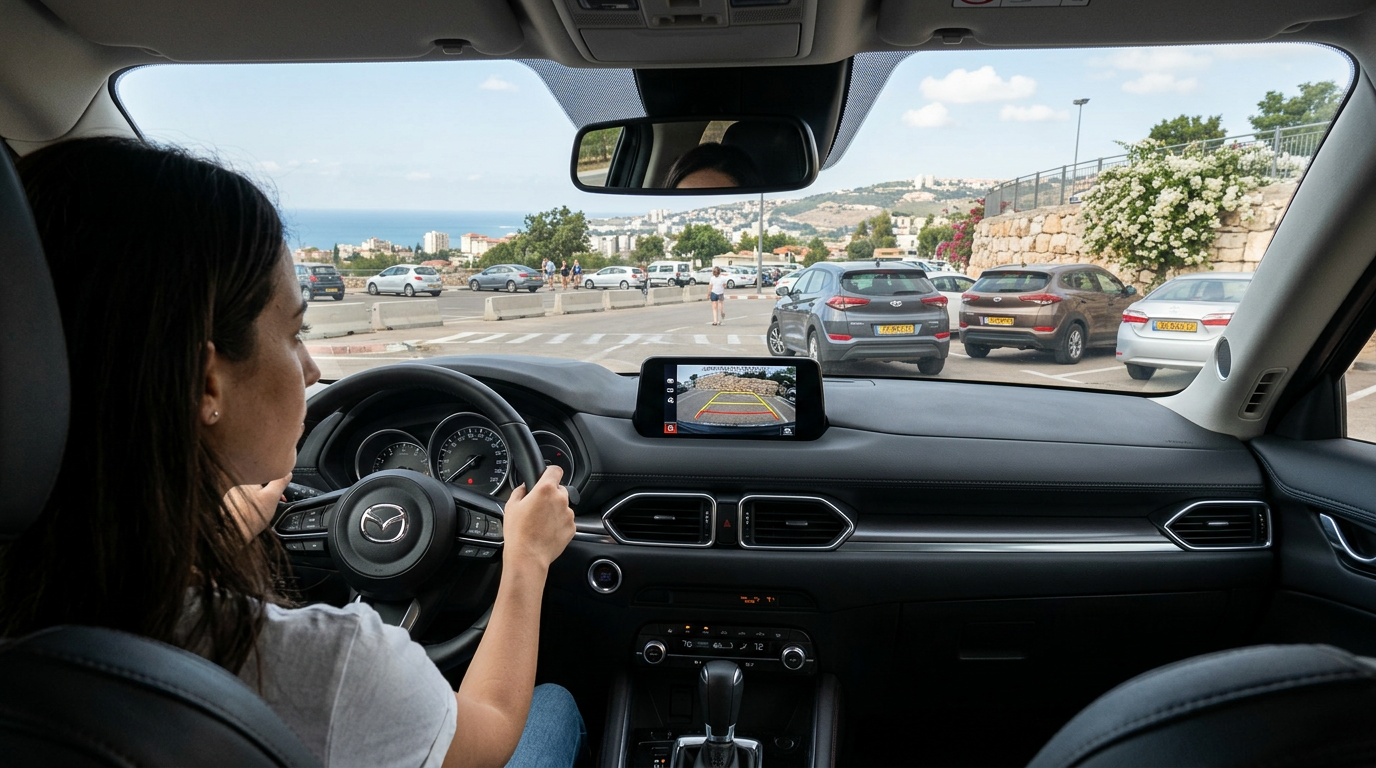 התקנת מצלמת רוורס: המדריך המלא לבטיחות ושליטה בחנייה