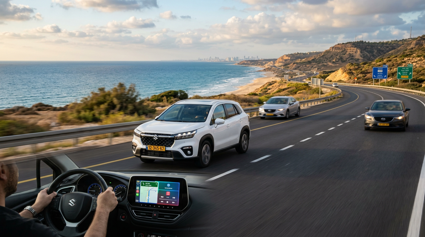 מולטימדיה לרכב סוזוקי קרוסאובר: המדריך לשדרוג החוויה