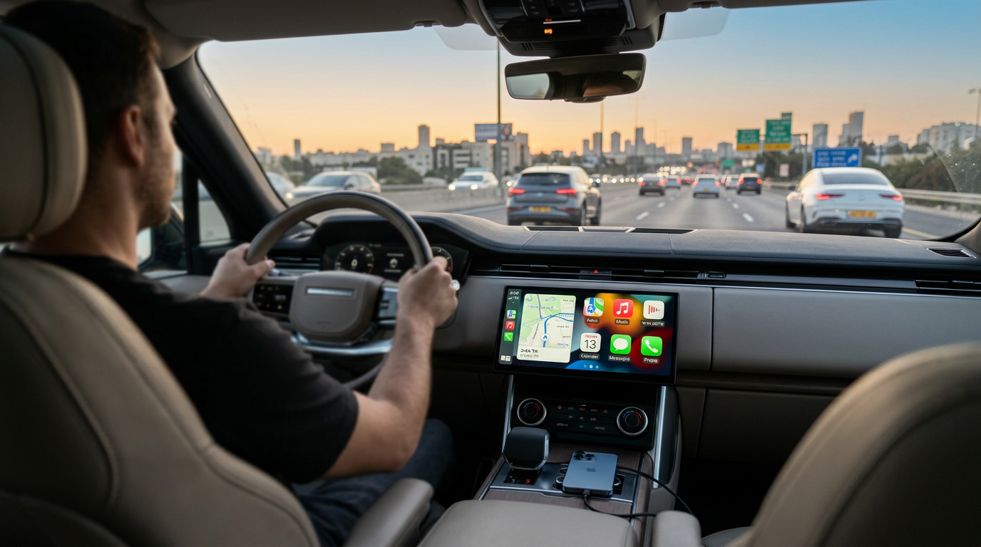 מערכת מולטימדיה לרכב CarPlay: שדרגו את הנהיגה עם הטכנולוגיה המובילה