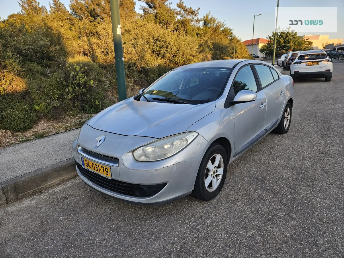 רנו פלואנס 2012 למכירה